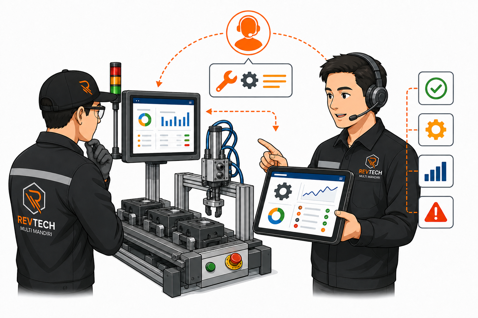 Industrial technical support